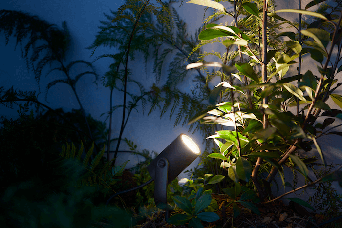 5 Porch Lighting Ideas To Make Your House Pop Meethue Philips Hue Garden Spotlight