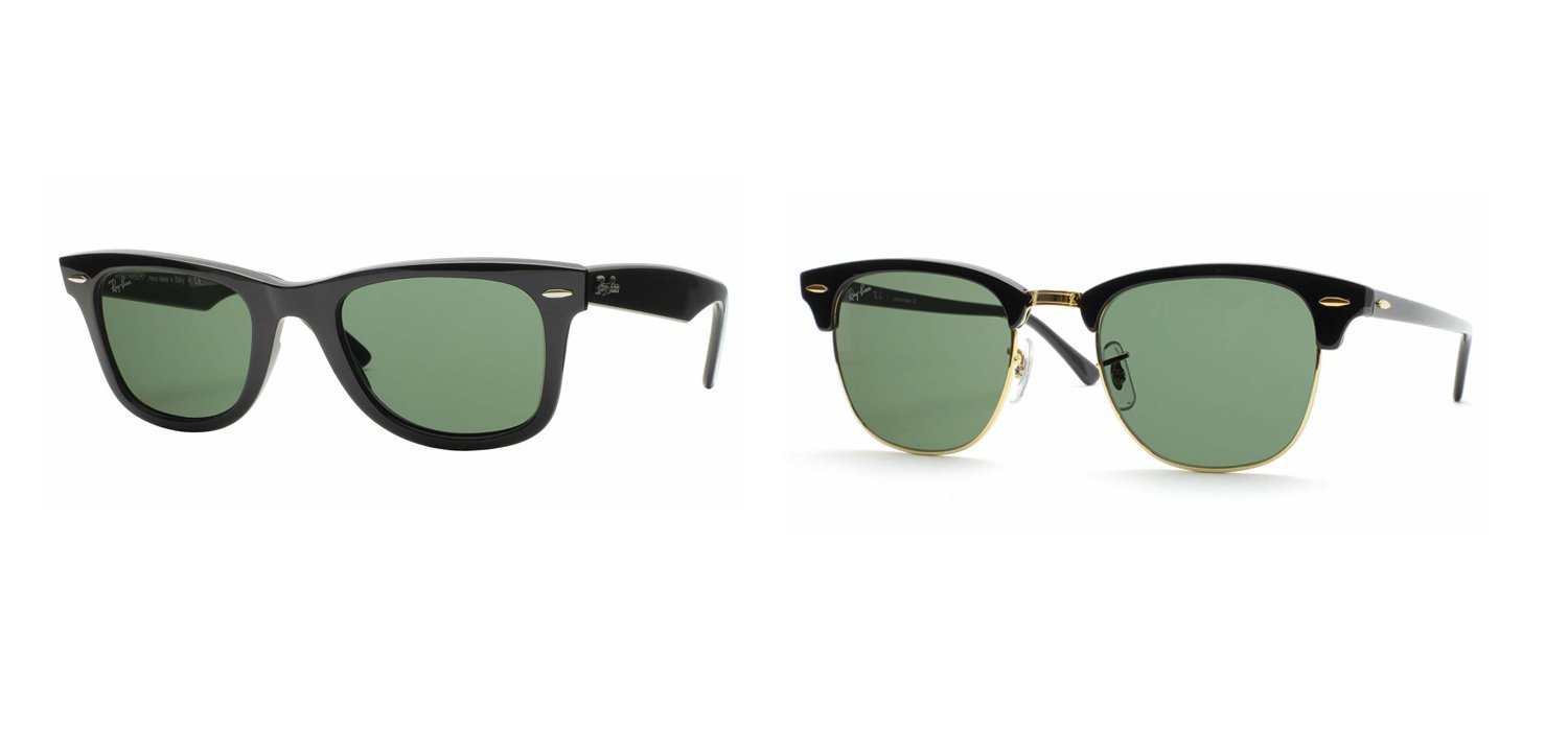 RayBan Clubmaster vs. Wayfarer
