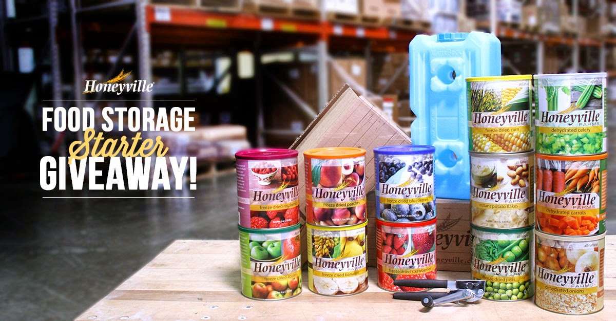 Honeyville Food Storage Starter Giveaway In The Kitchen With Honeyville
