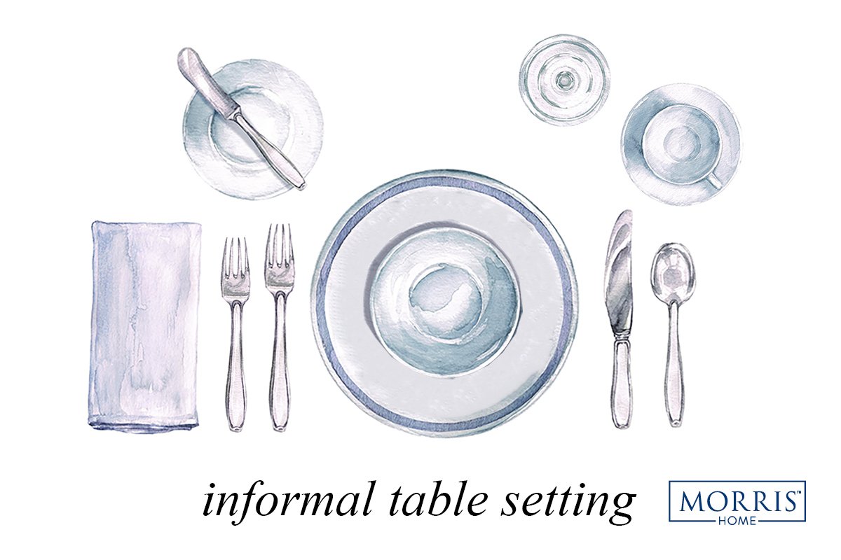 Entertaining etiquette: The 411 on proper table setting – Morris Home Entertaining etiquette: The 411 on proper table setting – Morris Home