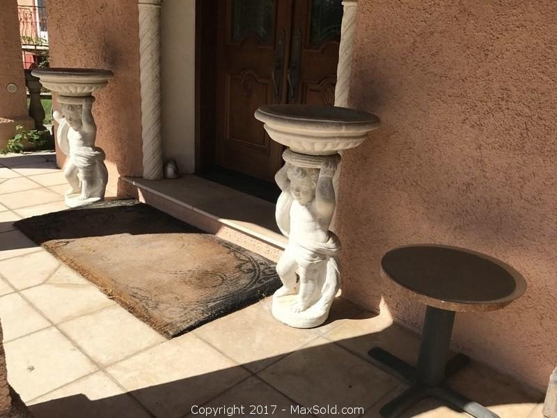 Two Putti Planters