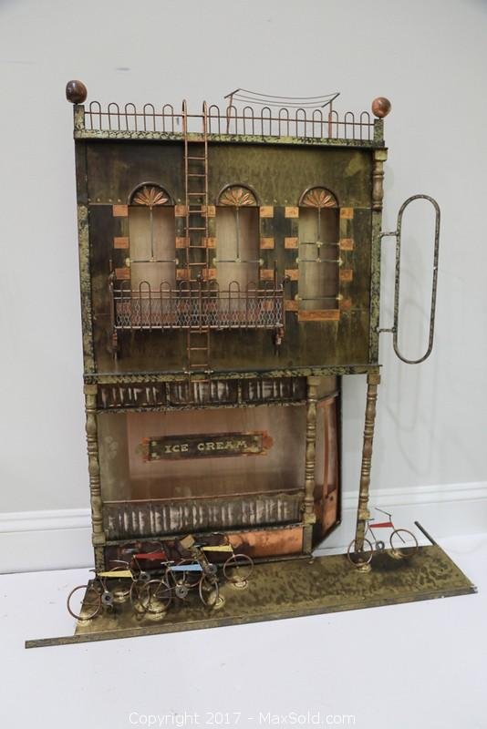 Curtis Jere Metal Sculpture
