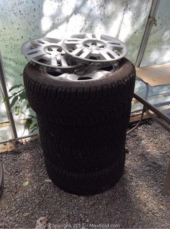 Subaru Winter Tires On Aluminum Rims