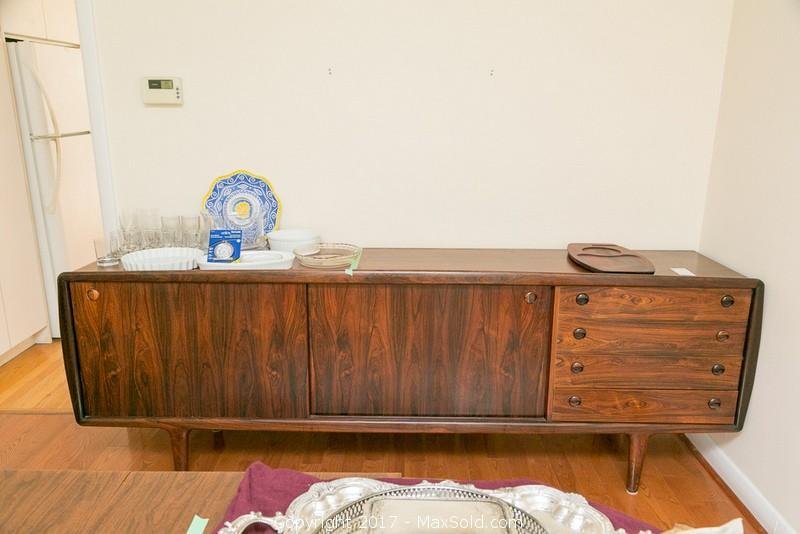 Teak And Walnut Buffet