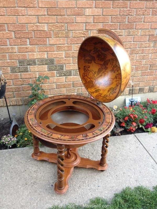 Vintage Globe Bar