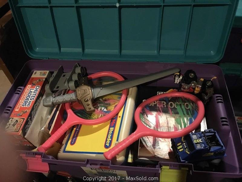 Containers Of Toys