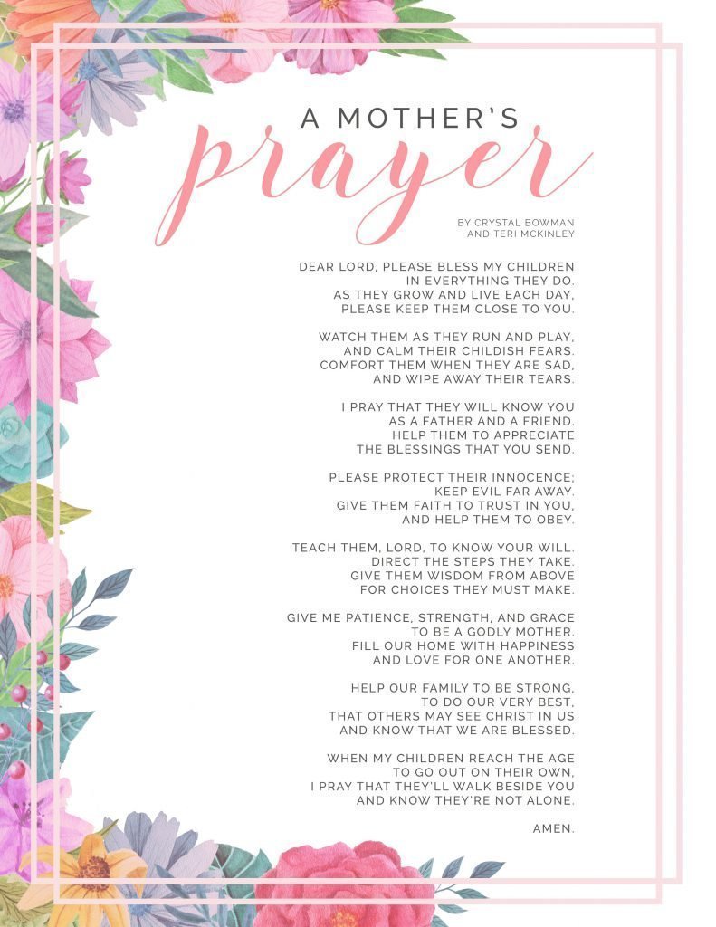 A Mother’s Prayer | Tyndale Blog