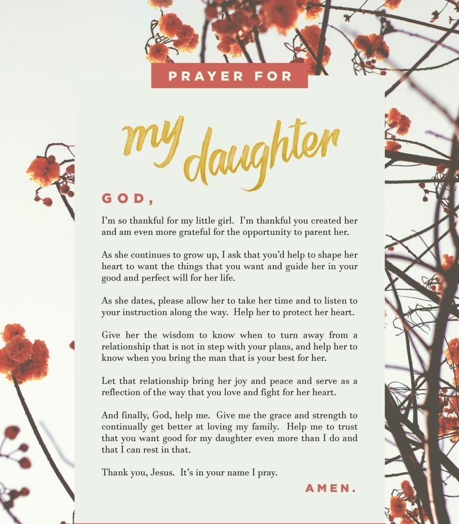 Printable Prayers for Your Sons & Daughters | Tyndale Blog